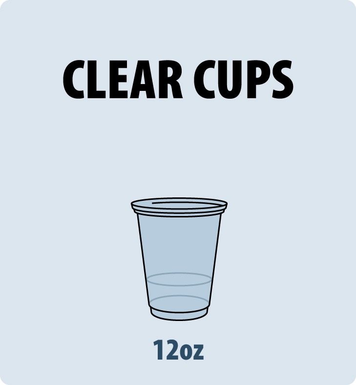 12 oz. Clear PET Plastic Cold Cup - 1000/Case — Enterprise Coffee